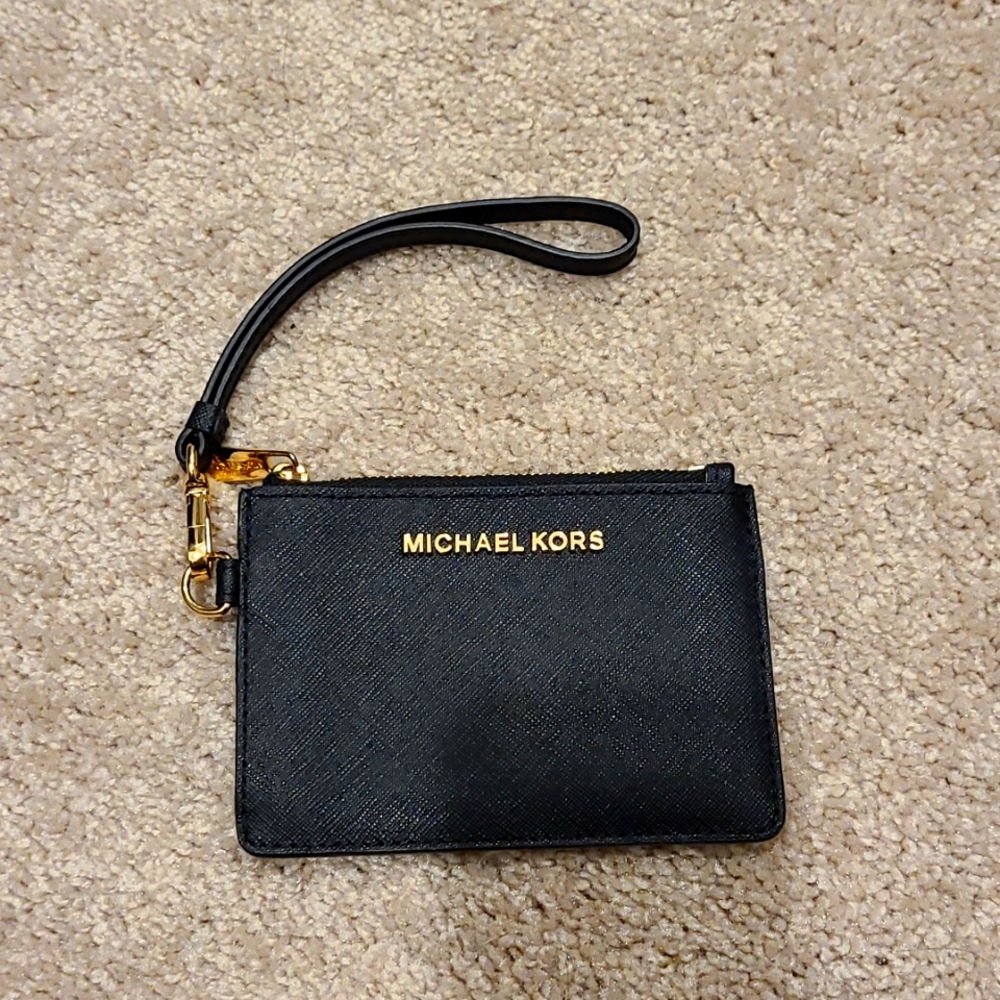 Authentic EUC Michael Kors card wallet